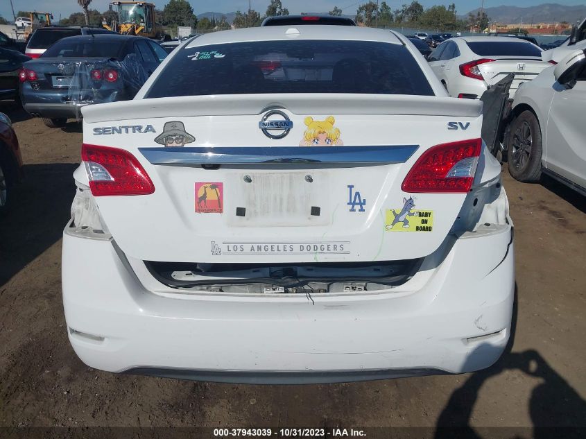 2015 Nissan Sentra Sv VIN: 3N1AB7AP6FY323067 Lot: 37943039