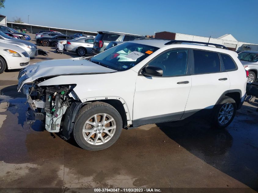 2017 Jeep Cherokee Sport VIN: 1C4PJLAB5HW617660 Lot: 37943047