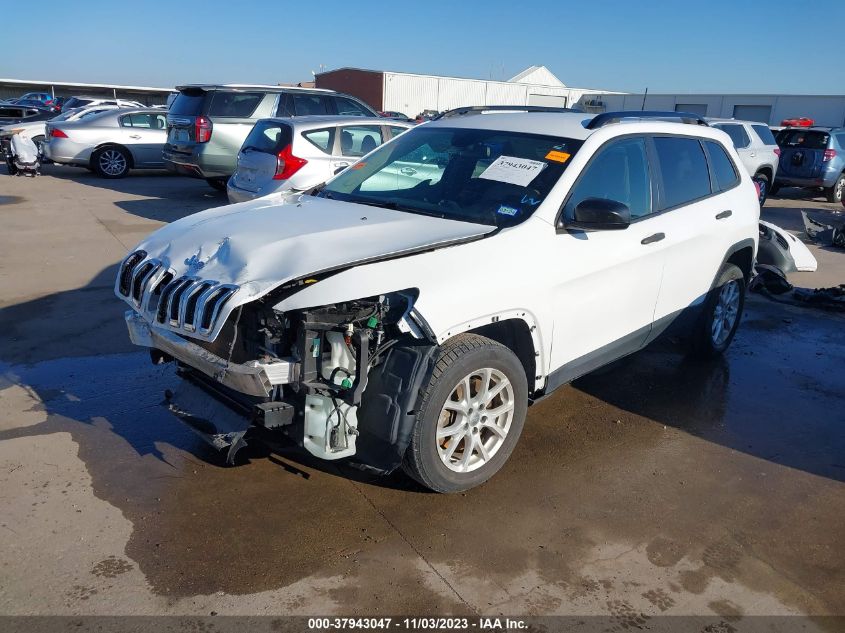 2017 Jeep Cherokee Sport VIN: 1C4PJLAB5HW617660 Lot: 37943047