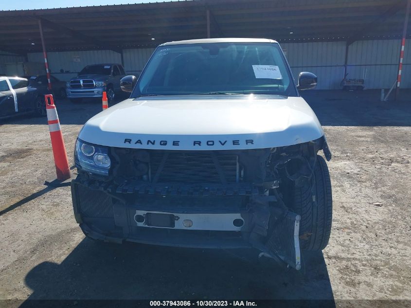 2015 Land Rover Range Rover Supercharged VIN: SALGS3TF2FA242164 Lot: 37943086