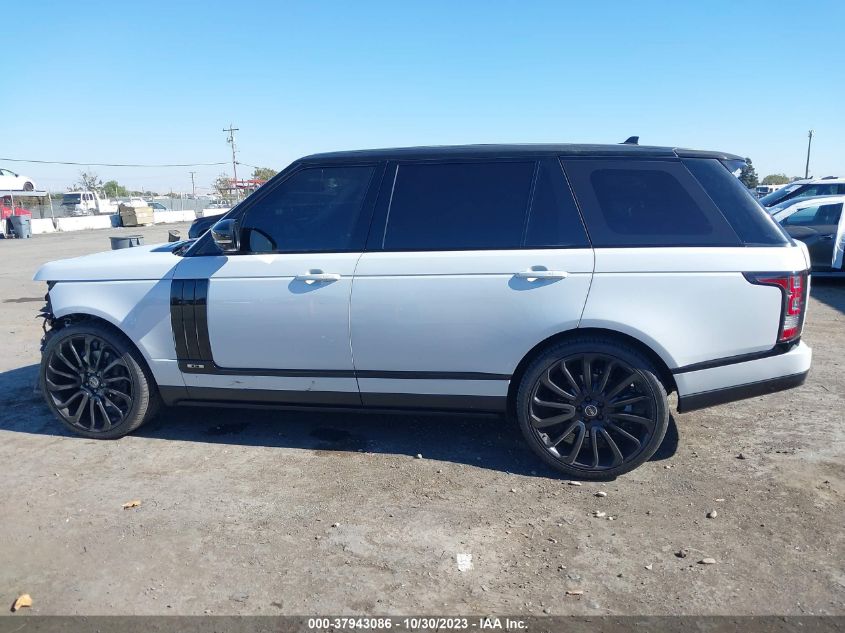 2015 Land Rover Range Rover Supercharged VIN: SALGS3TF2FA242164 Lot: 37943086