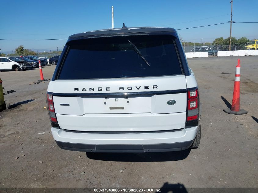 2015 Land Rover Range Rover Supercharged VIN: SALGS3TF2FA242164 Lot: 37943086