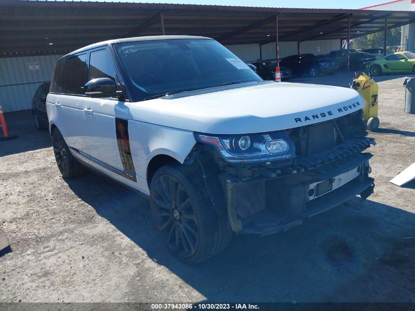 2015 Land Rover Range Rover Supercharged VIN: SALGS3TF2FA242164 Lot: 37943086