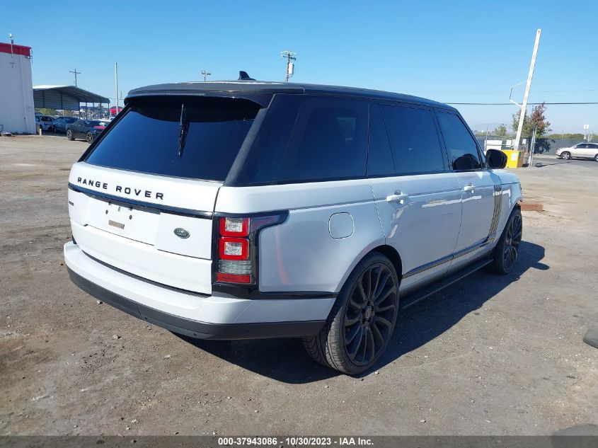 2015 Land Rover Range Rover Supercharged VIN: SALGS3TF2FA242164 Lot: 37943086