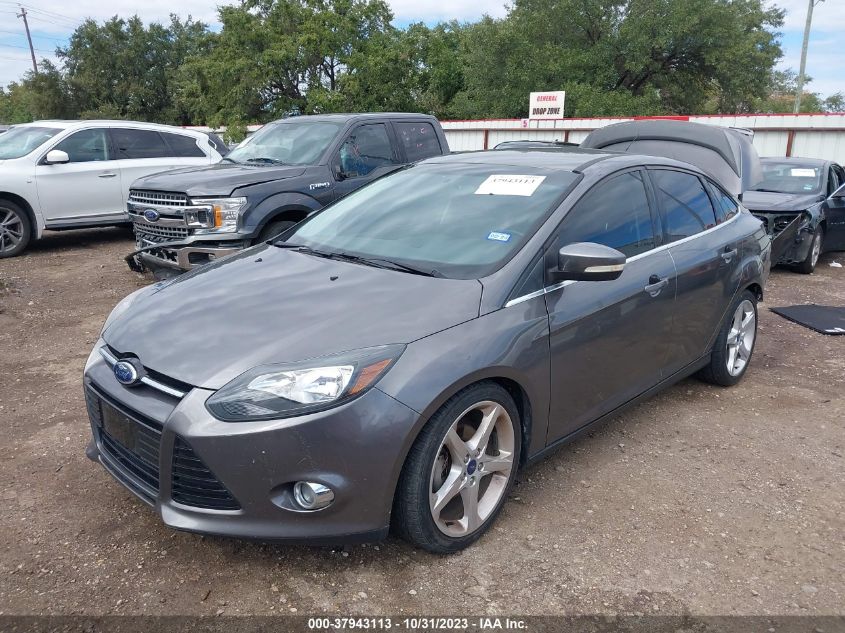 2014 Ford Focus Titanium VIN: 1FADP3J27EL293681 Lot: 37943113