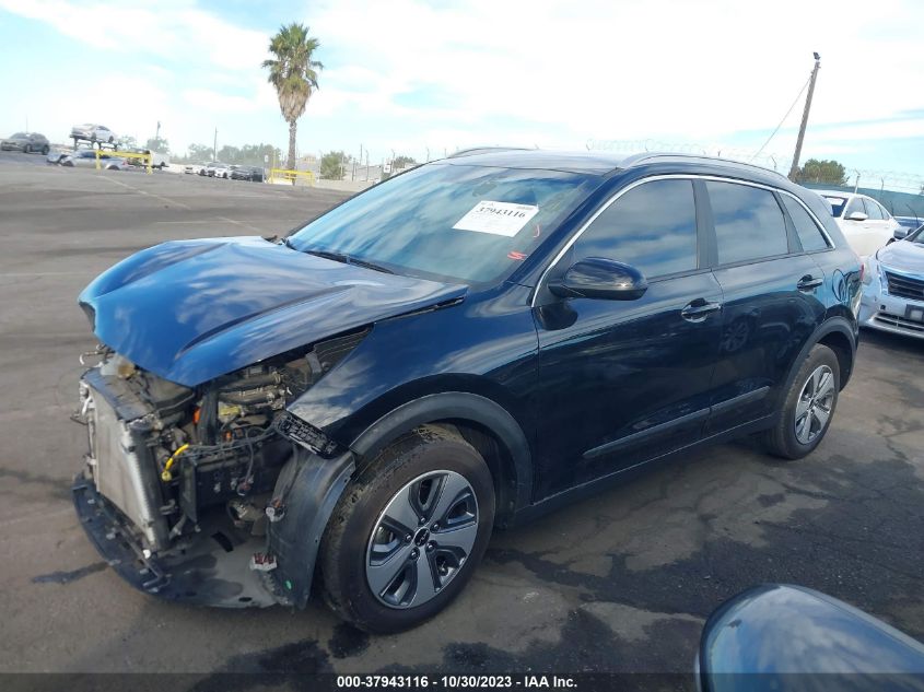 2022 Kia Niro Lx VIN: KNDCB3LCXN5539525 Lot: 37943116