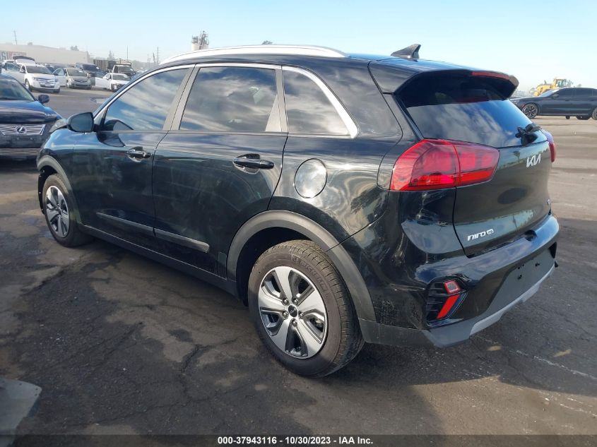 2022 Kia Niro Lx VIN: KNDCB3LCXN5539525 Lot: 37943116