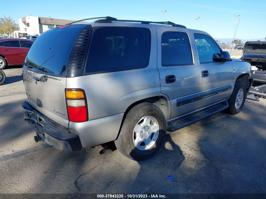 2004 Chevrolet Tahoe Ls VIN: 1GNEK13T54R204149 Lot: 37943220