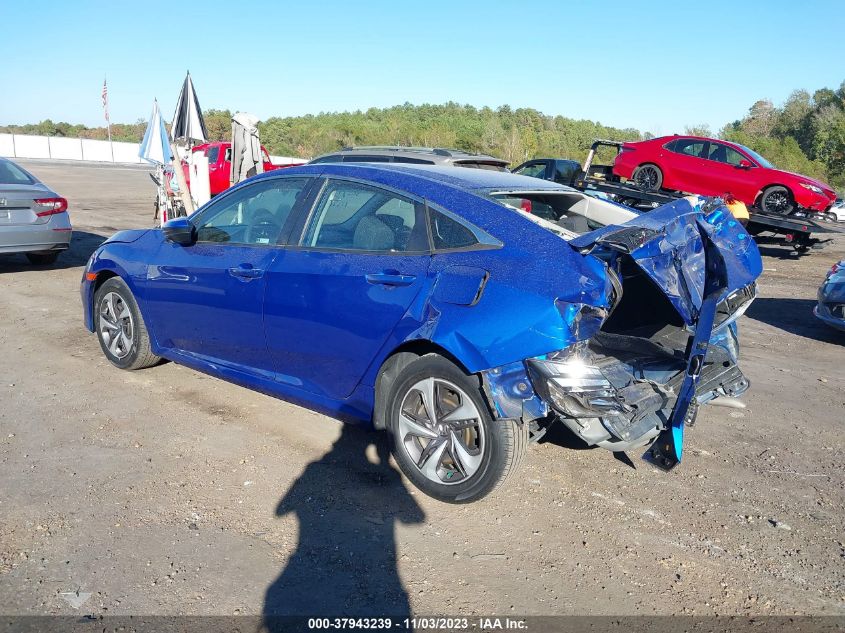 19XFC2F60KE038735 2019 Honda Civic Sedan Lx