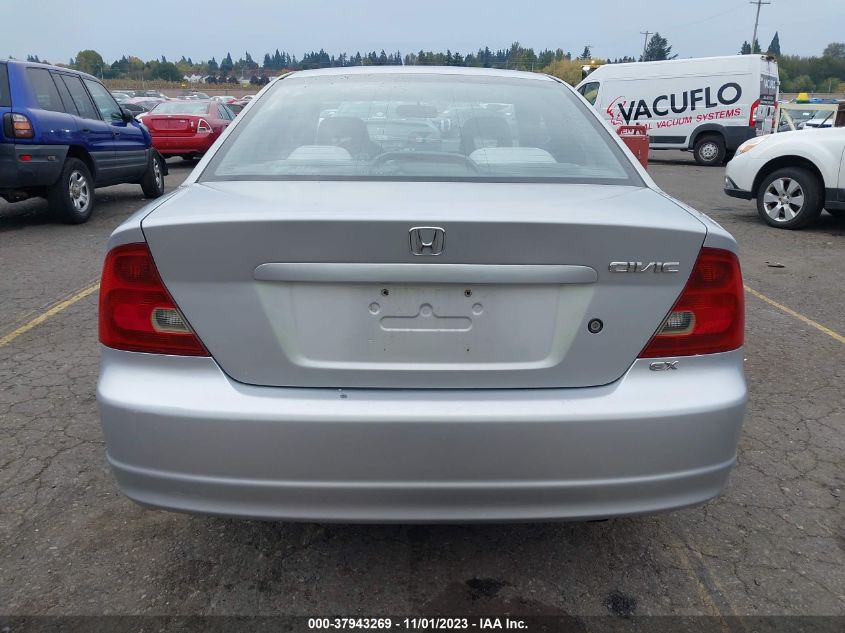 2002 Honda Civic Ex VIN: 1HGEM22922L024904 Lot: 37943269