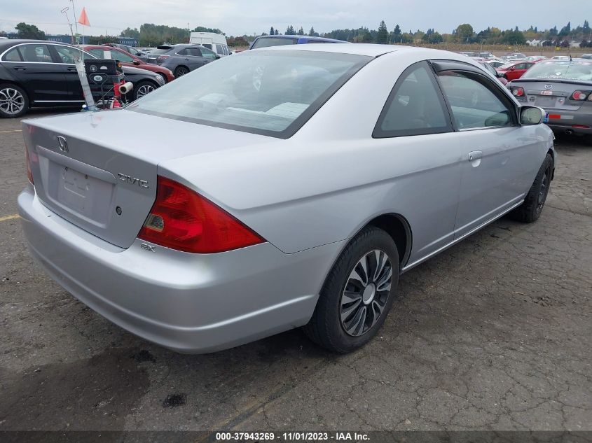 2002 Honda Civic Ex VIN: 1HGEM22922L024904 Lot: 37943269