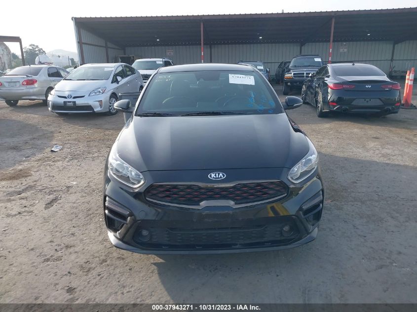 2020 Kia Forte Gt-Line VIN: 3KPF34AD0LE249789 Lot: 37943271