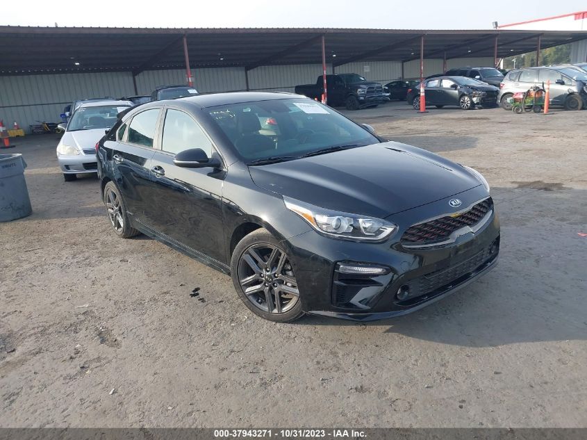 2020 Kia Forte Gt-Line VIN: 3KPF34AD0LE249789 Lot: 37943271