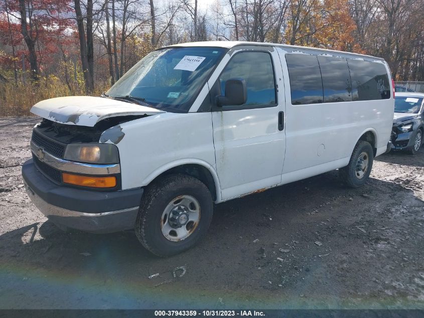 2009 Chevrolet Express Passenger VIN: 1GAHG35K291176705 Lot: 37943359