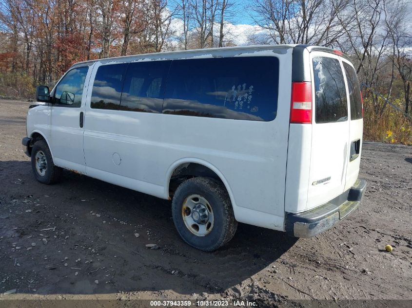 2009 Chevrolet Express Passenger VIN: 1GAHG35K291176705 Lot: 37943359