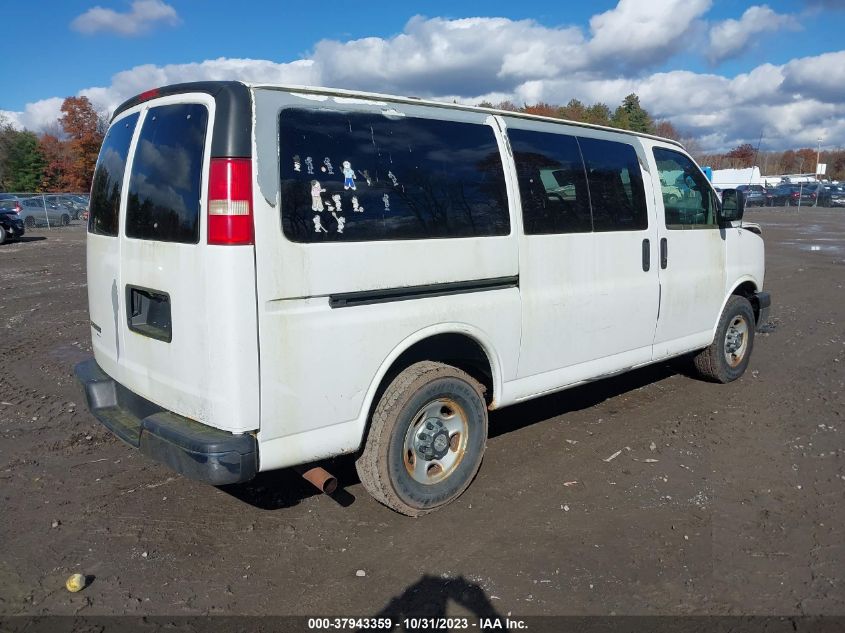 2009 Chevrolet Express Passenger VIN: 1GAHG35K291176705 Lot: 37943359