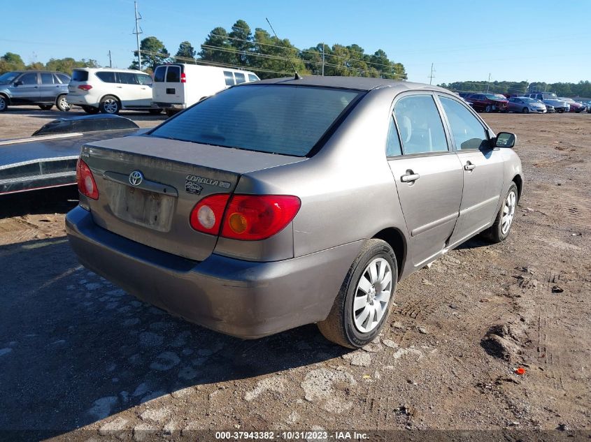 2004 Toyota Corolla Ce/S/Le VIN: 1NXBR32E54Z191398 Lot: 37943382