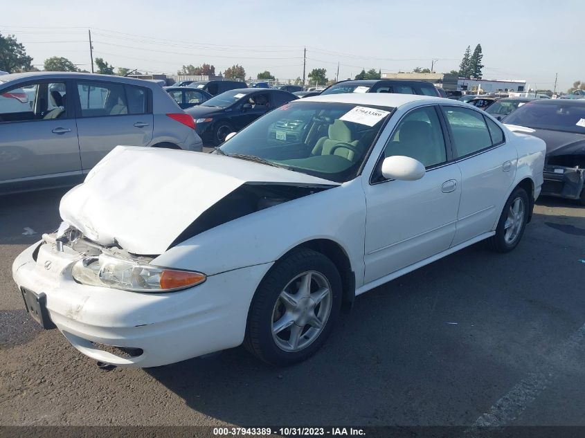 2001 Oldsmobile Alero Gl2 VIN: 1G3NL52E91C175270 Lot: 37943389