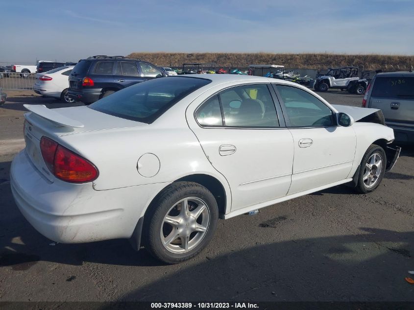 2001 Oldsmobile Alero Gl2 VIN: 1G3NL52E91C175270 Lot: 37943389