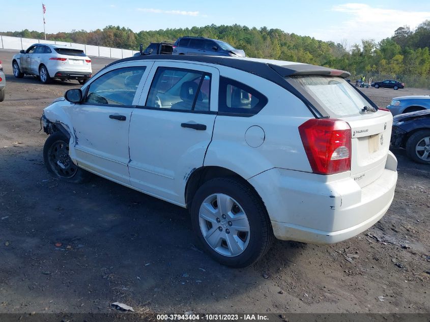 2007 Dodge Caliber Sxt VIN: 1B3HB48B17D115771 Lot: 37943404