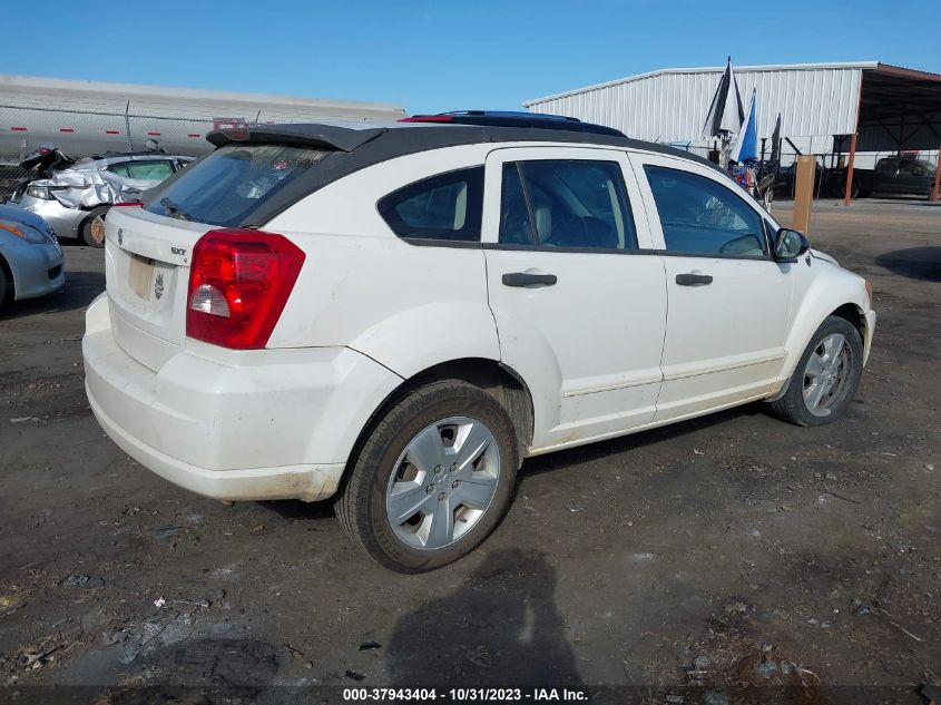 2007 Dodge Caliber Sxt VIN: 1B3HB48B17D115771 Lot: 37943404