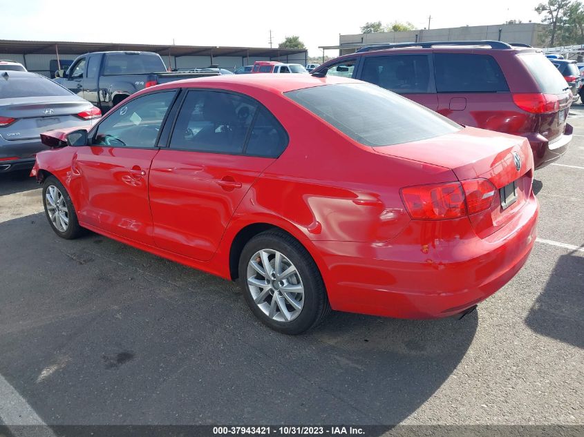 3VWDZ7AJ0BM077441 2011 Volkswagen Jetta 2.5L Se