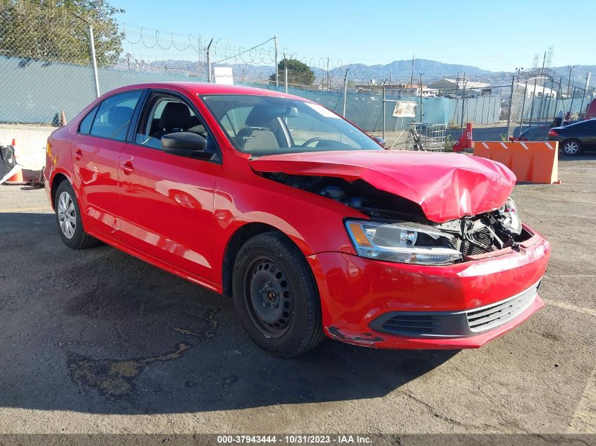 2013 Volkswagen Jetta Sedan S VIN: 3VW2K7AJ0DM436723 Lot: 37943444