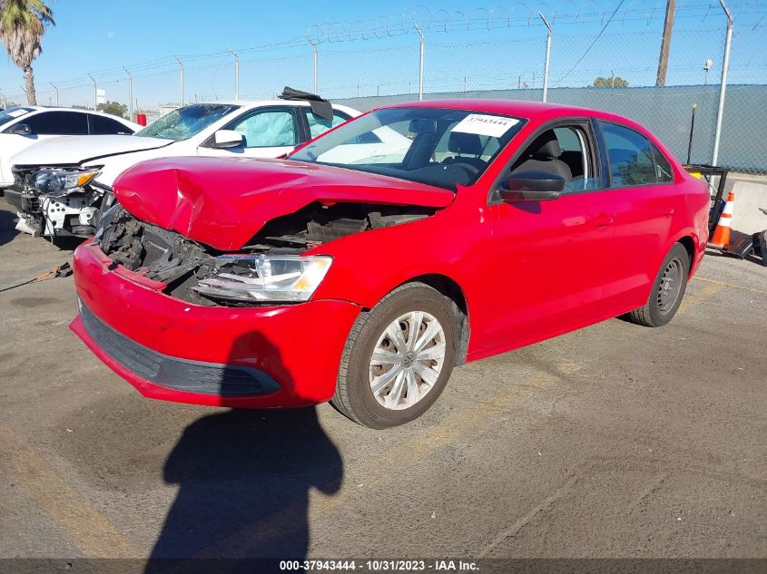 2013 Volkswagen Jetta Sedan S VIN: 3VW2K7AJ0DM436723 Lot: 37943444