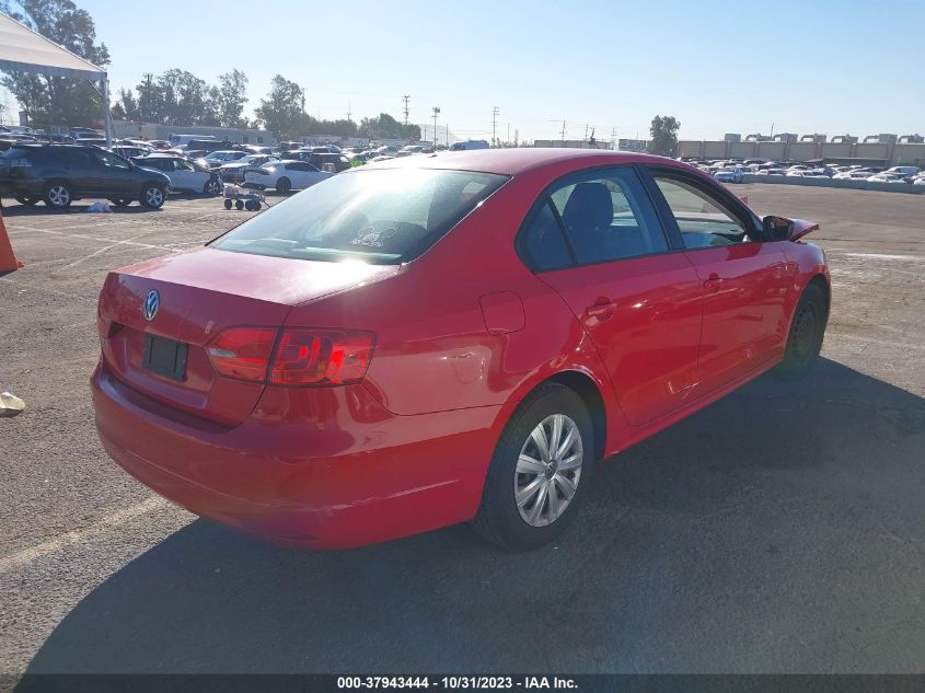 2013 Volkswagen Jetta Sedan S VIN: 3VW2K7AJ0DM436723 Lot: 37943444