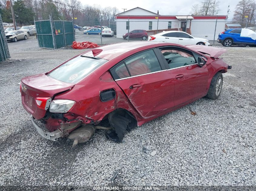 2017 Chevrolet Cruze Lt Auto VIN: 1G1BE5SM6H7267985 Lot: 37943450