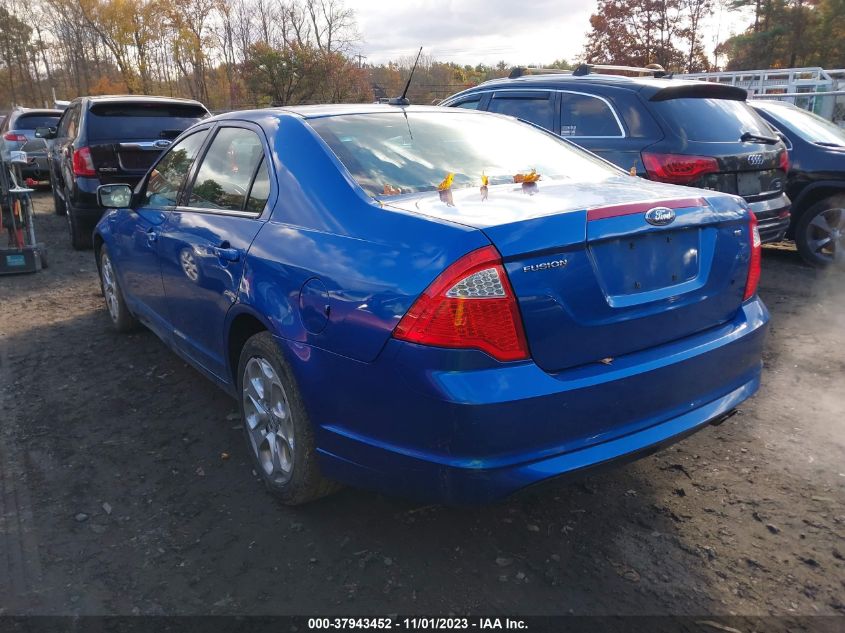 2011 Ford Fusion Se VIN: 3FAHP0HA8BR260733 Lot: 37943452