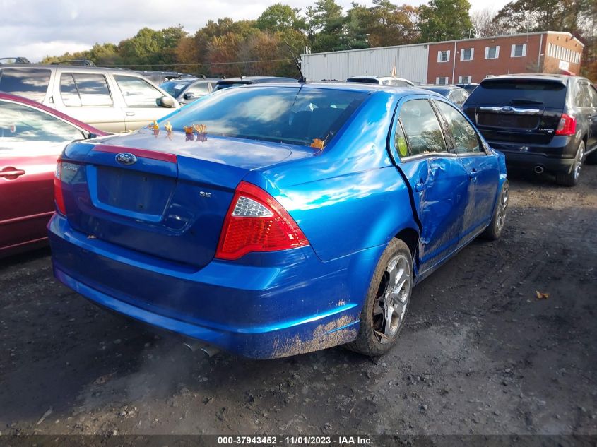 2011 Ford Fusion Se VIN: 3FAHP0HA8BR260733 Lot: 37943452