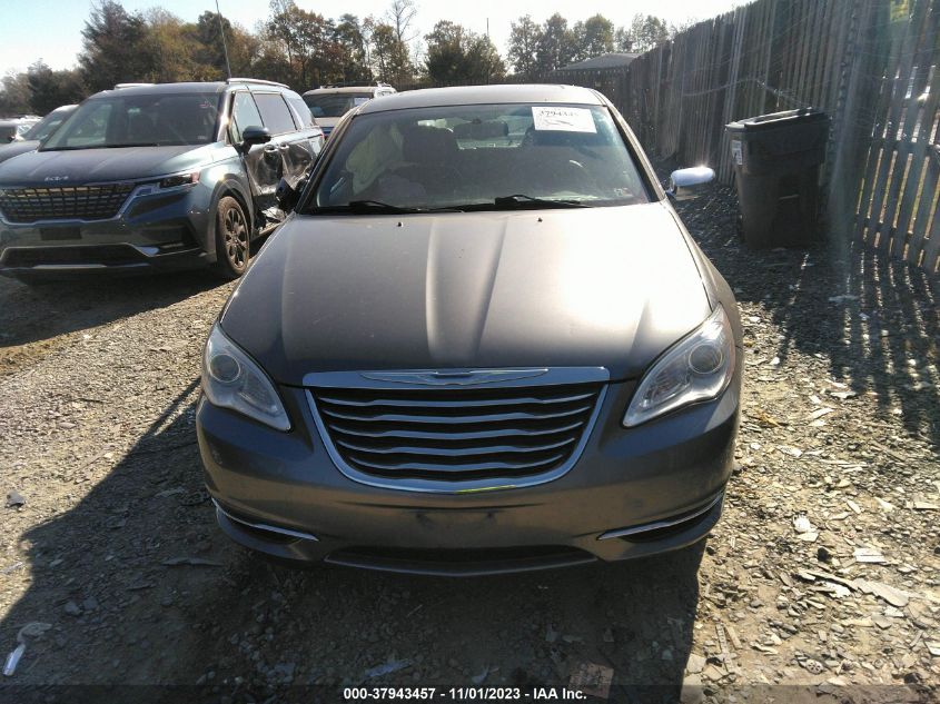 2012 Chrysler 200 Limited VIN: 1C3CCBCG2CN210880 Lot: 37943457