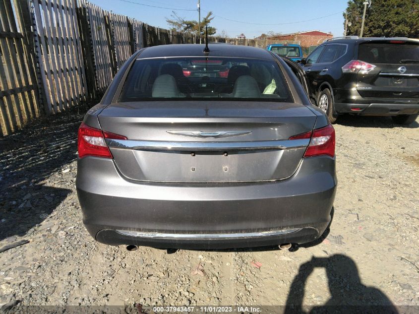 2012 Chrysler 200 Limited VIN: 1C3CCBCG2CN210880 Lot: 37943457