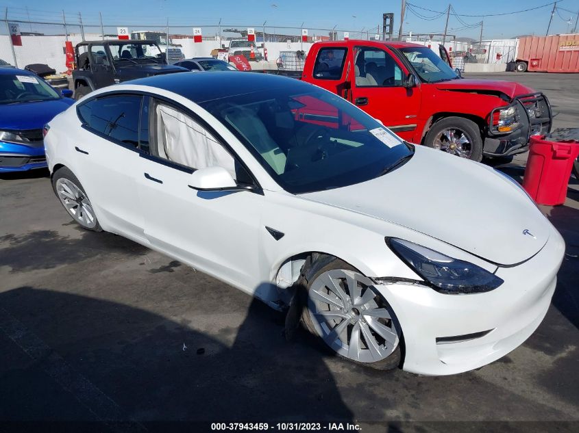 2023 Tesla Model 3 Rear-Wheel Drive VIN: 5YJ3E1EA3PF463025 Lot: 37943459