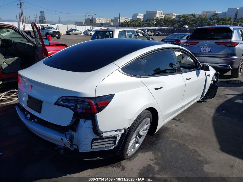 2023 Tesla Model 3 Rear-Wheel Drive VIN: 5YJ3E1EA3PF463025 Lot: 37943459