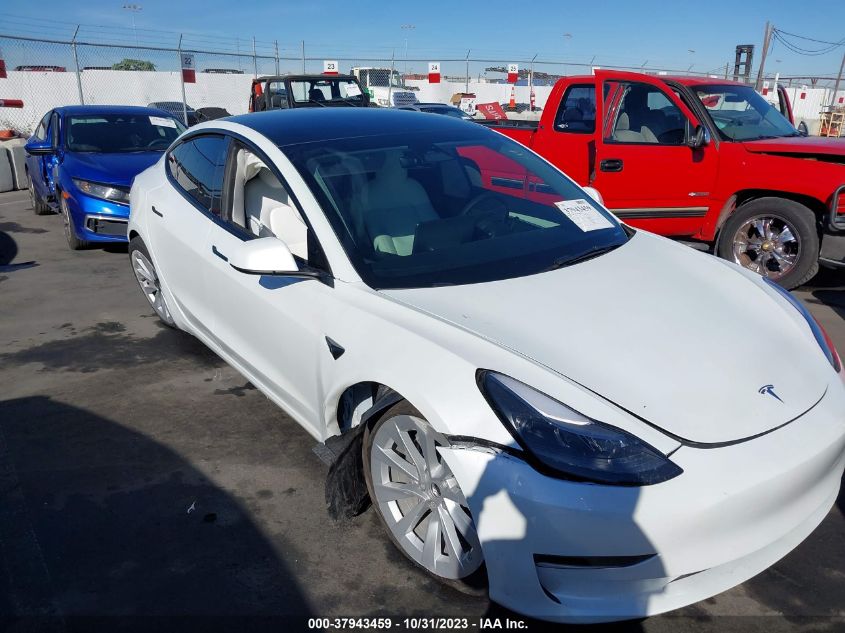 2023 Tesla Model 3 Rear-Wheel Drive VIN: 5YJ3E1EA3PF463025 Lot: 37943459