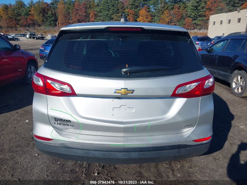 2020 Chevrolet Equinox Ls VIN: 3GNAXSEV0LS602790 Lot: 37943476