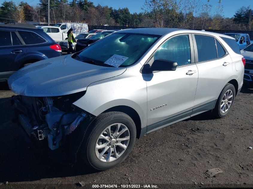 2020 Chevrolet Equinox Ls VIN: 3GNAXSEV0LS602790 Lot: 37943476