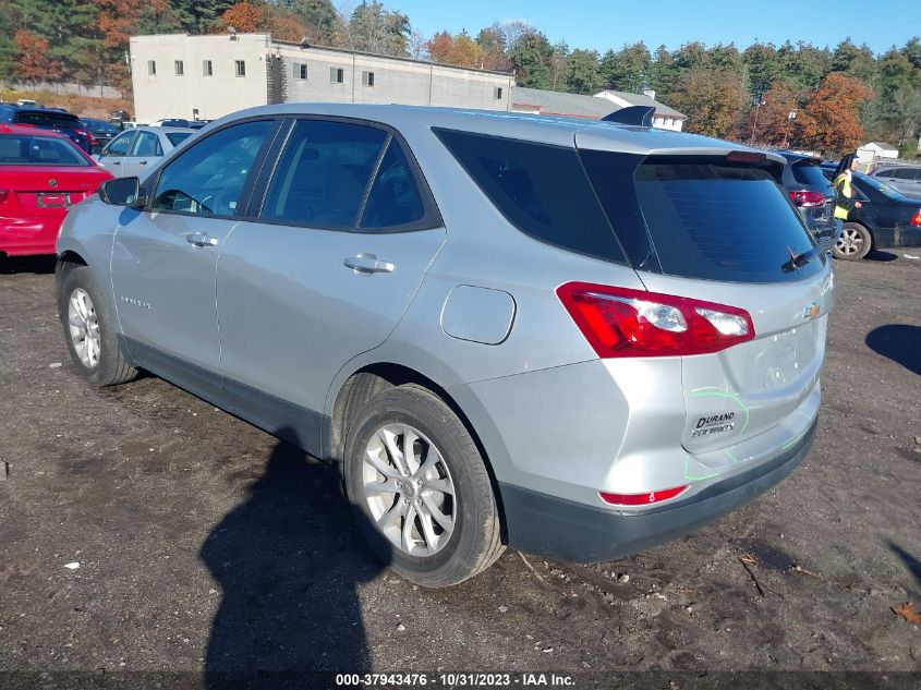 2020 Chevrolet Equinox Ls VIN: 3GNAXSEV0LS602790 Lot: 37943476