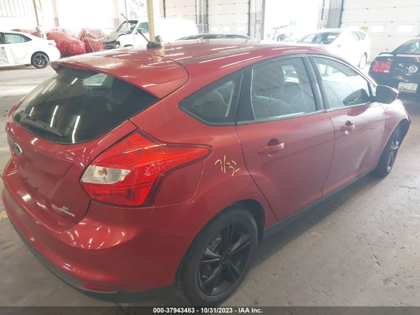 2012 Ford Focus Se VIN: 1FAHP3K2XCL389317 Lot: 37943483