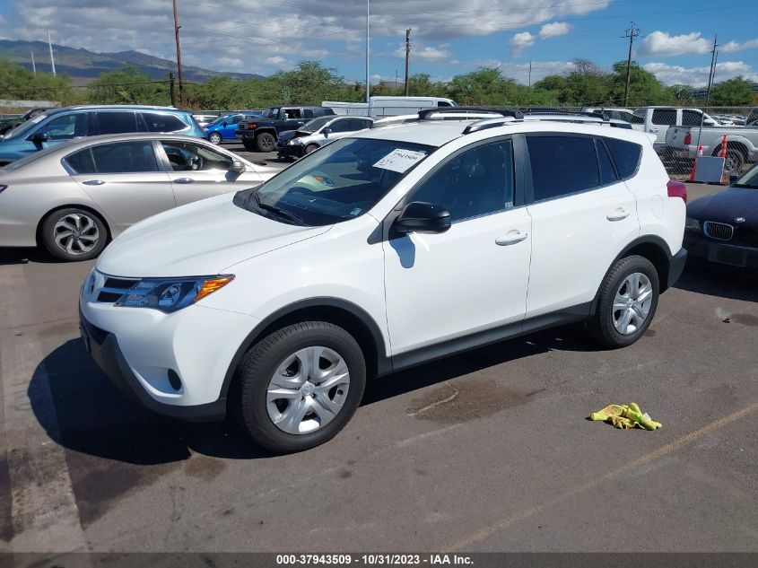 2014 Toyota Rav4 Le VIN: JTMBFREV1EJ009405 Lot: 37943509