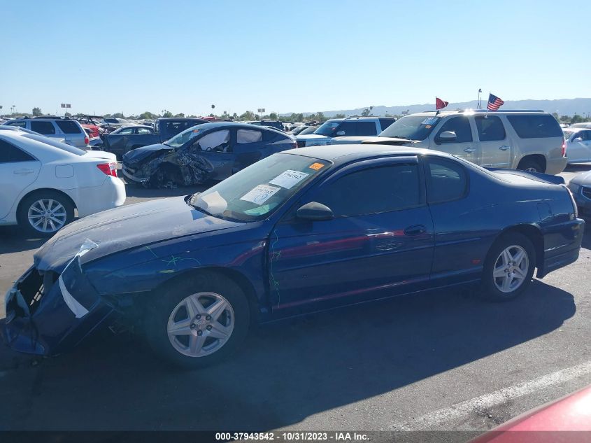 2004 Chevrolet Monte Carlo Ss VIN: 2G1WX15K749313363 Lot: 37943542