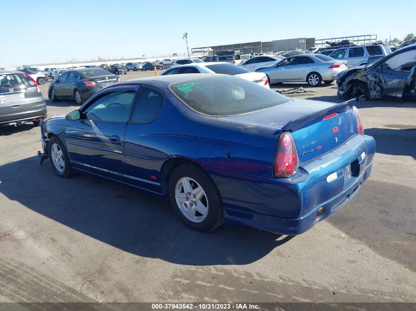 2004 Chevrolet Monte Carlo Ss VIN: 2G1WX15K749313363 Lot: 37943542