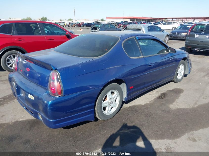 2004 Chevrolet Monte Carlo Ss VIN: 2G1WX15K749313363 Lot: 37943542