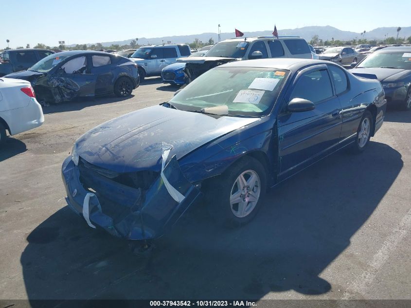 2004 Chevrolet Monte Carlo Ss VIN: 2G1WX15K749313363 Lot: 37943542