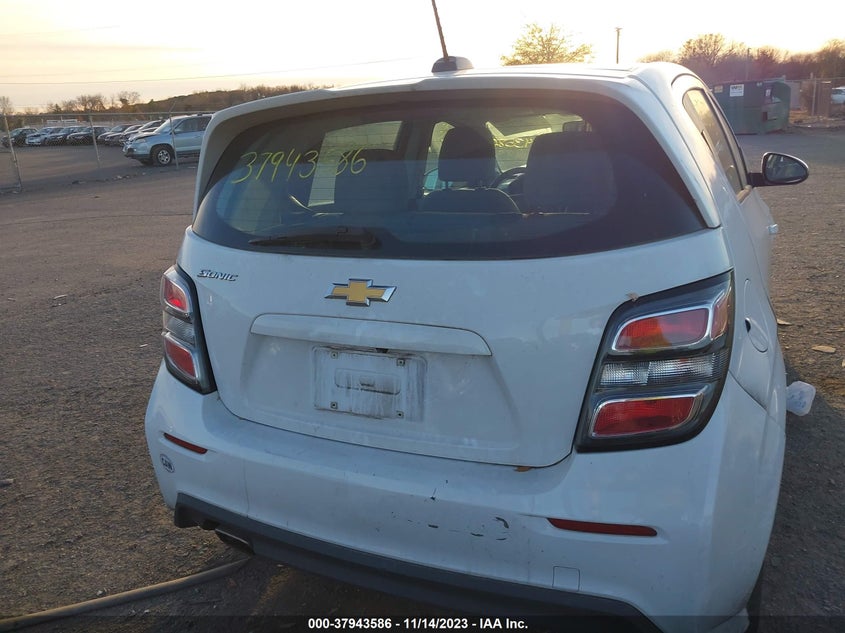 2017 Chevrolet Sonic Lt VIN: 1G1JG6SH9H4143791 Lot: 37943586