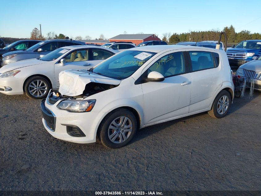 2017 Chevrolet Sonic Lt VIN: 1G1JG6SH9H4143791 Lot: 37943586