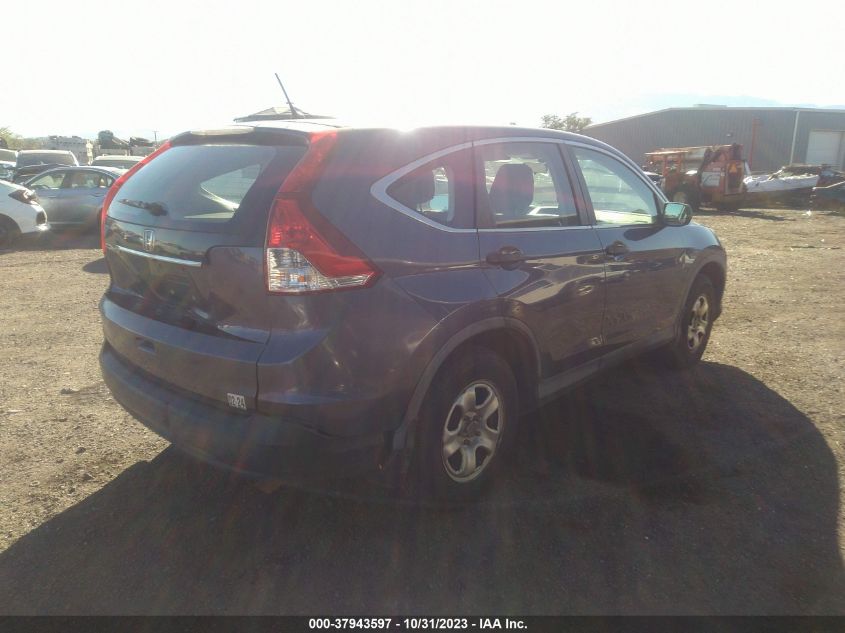 2013 Honda Cr-V Lx VIN: 3CZRM3H3XDG702494 Lot: 37943597