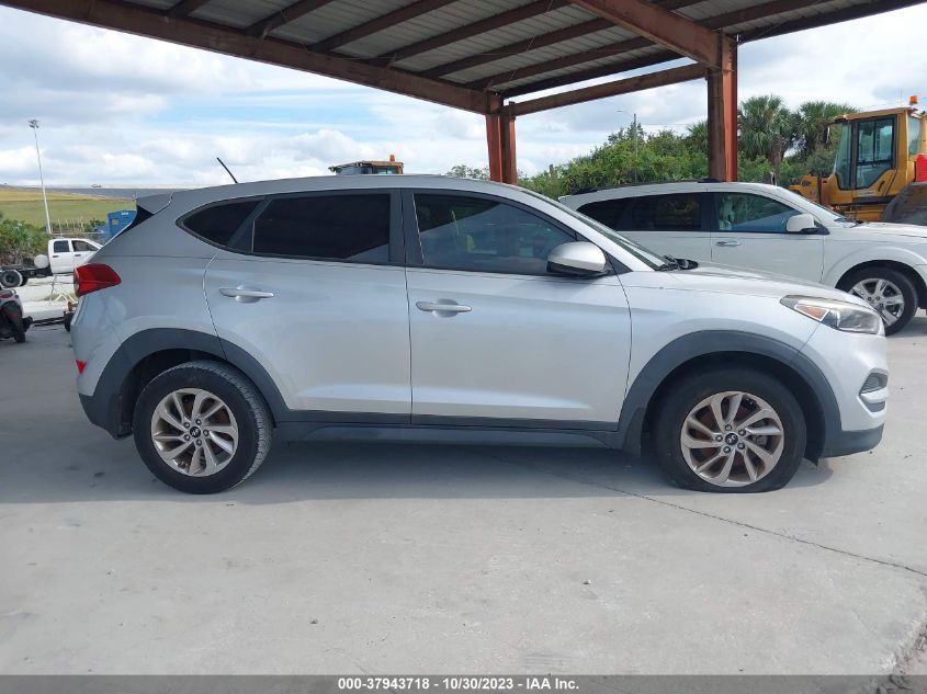 2017 Hyundai Tucson Se VIN: KM8J23A44HU260287 Lot: 37943718